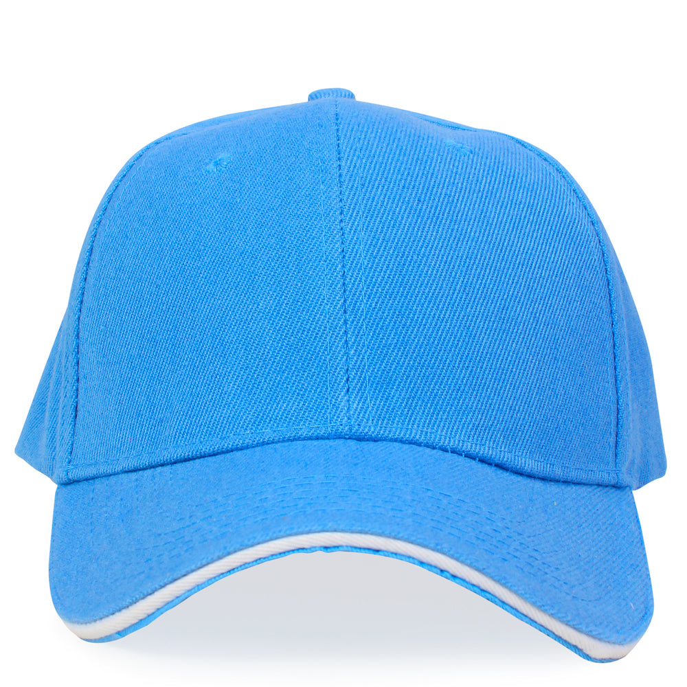 Sky Blue silk lined sports cap