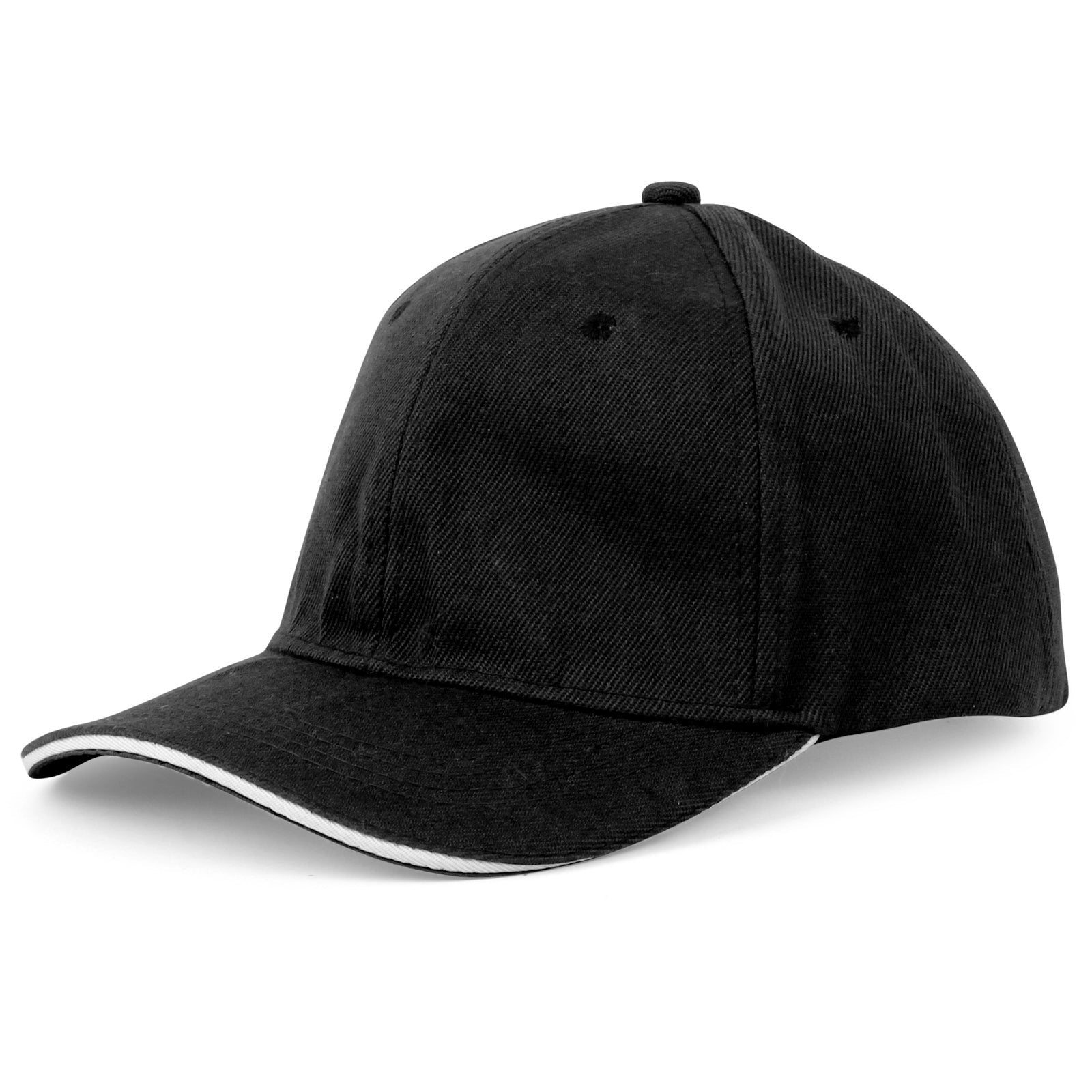 Black silk lined sports cap