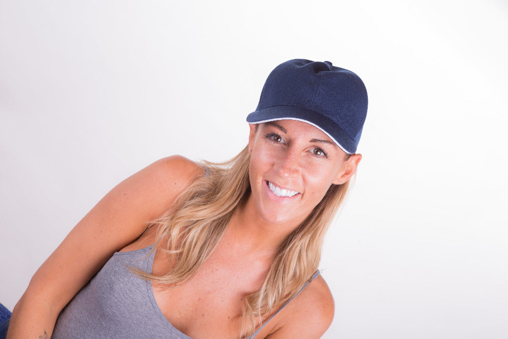 Silk lined sports cap