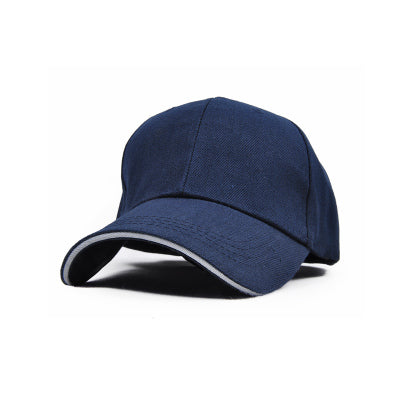 Navy silk lined sports cap